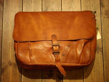 Double RL / Leather Mail Bag: Cosmic Jumper - Retro & Modern Used