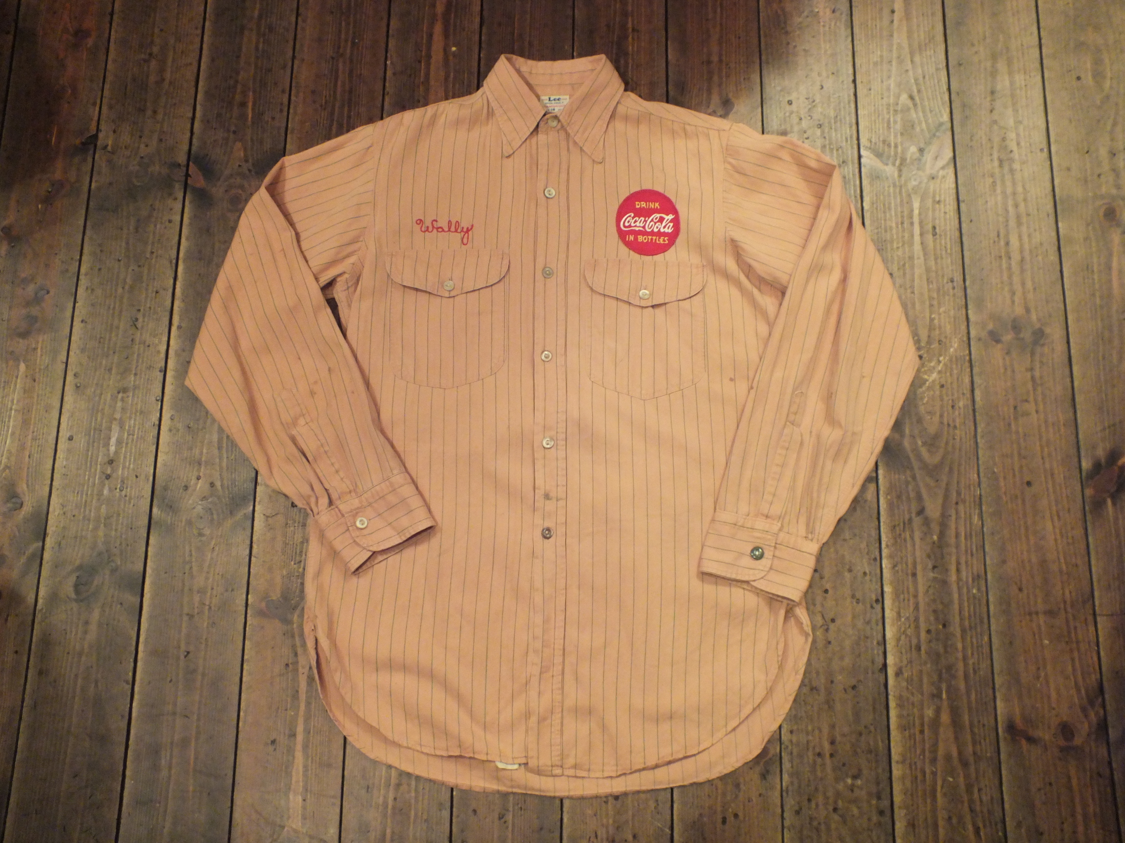 Lee / Coca Cola Stripe Work Shirt : Cosmic Jumper - Retro & Modern ...