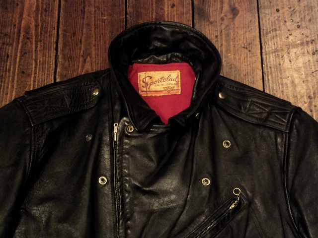 J.C.Penney - Sportclad / Horsehide Motorcycle Jacket: Cosmic