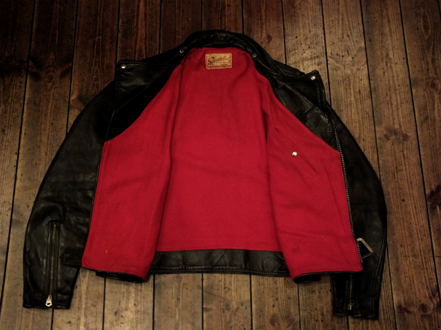 J.C.Penney - Sportclad / Horsehide Motorcycle Jacket: Cosmic