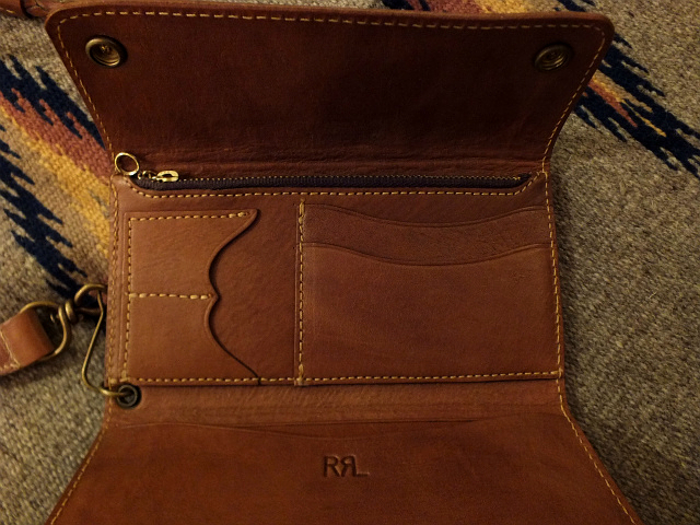 RRL / Thunderbird Surveyor Wallet: Cosmic Jumper - Retro