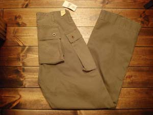 RRL(ダブルアールエル) ヘリンボーンツイルモンキーパンツ(Olive