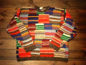 J.Crew Patchwork Sweater: Cosmic Jumper - Retro & Modern Used Clothing