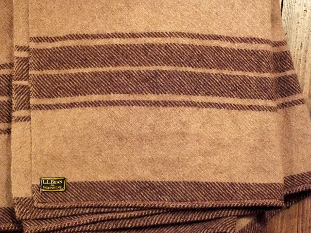 L.L.Bean, Inc. / Bean's Wool And Camels Hair Blanket: Cosmic